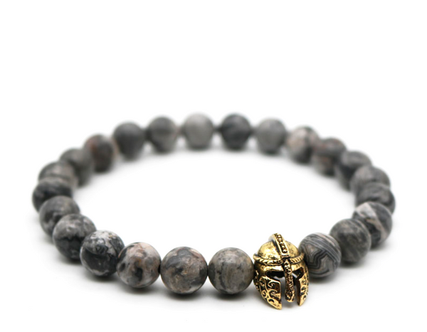 jasper natural stone bracelet natural men's styx 